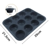 Silikonowa forma do muffinek babeczek 12 sztuk